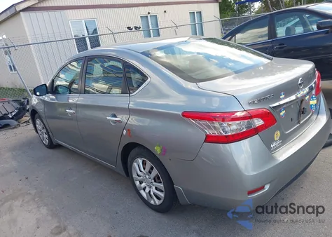 2014 Nissan Sentra Fe+ S/Fe+ Sv/S/Sl/Sr/Sv z USA, uszkodzony, nr VIN 3N1AB7APXEY228252